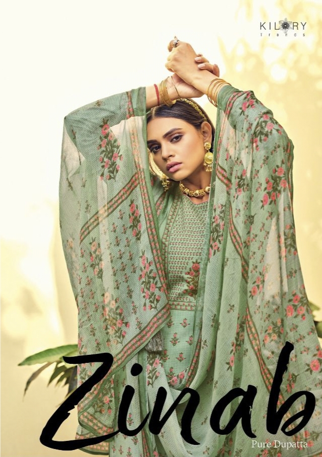 Zinab By Kilory Trendz Pure Cotton Suit Dealer From India