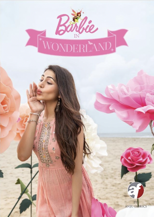 Barbie By Anju Fabrics Designer Kurti Wholesaler Supplier From Surat