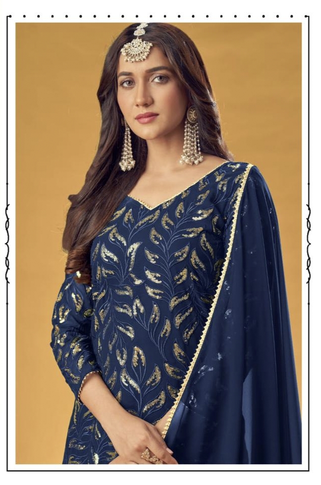 Senhora Vol 37 By Senhora Dresses Designer Georgette Suit Single And Set Stockiest And Supplier From...