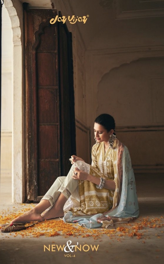 New And Now By Jay Vijay Designer Suit Wholesale Supplier Traders In Surat