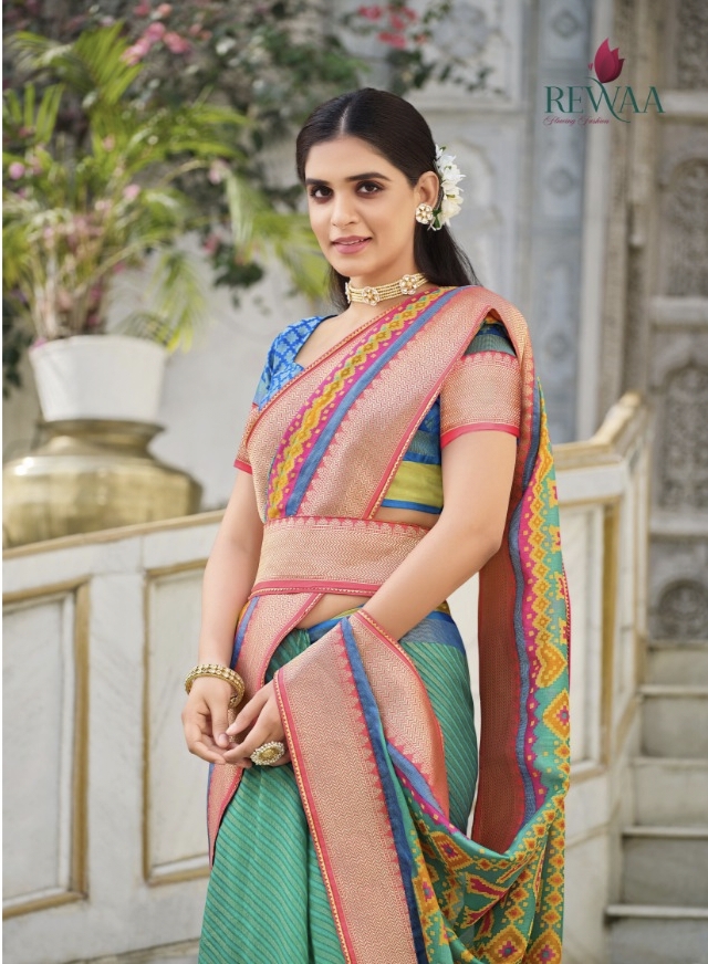 Samantha Vol 2 Rewaa Designer Brasso Saree Single And Set Stockiest And Supplier From Surat