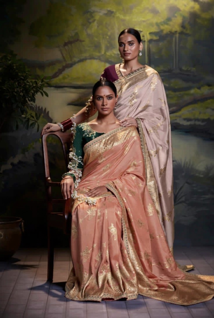 Parnika Sindhuri By Kimora Series Sa 121 To Sa 131 Fashion Designer Saree Single Avilable Wholesaler...