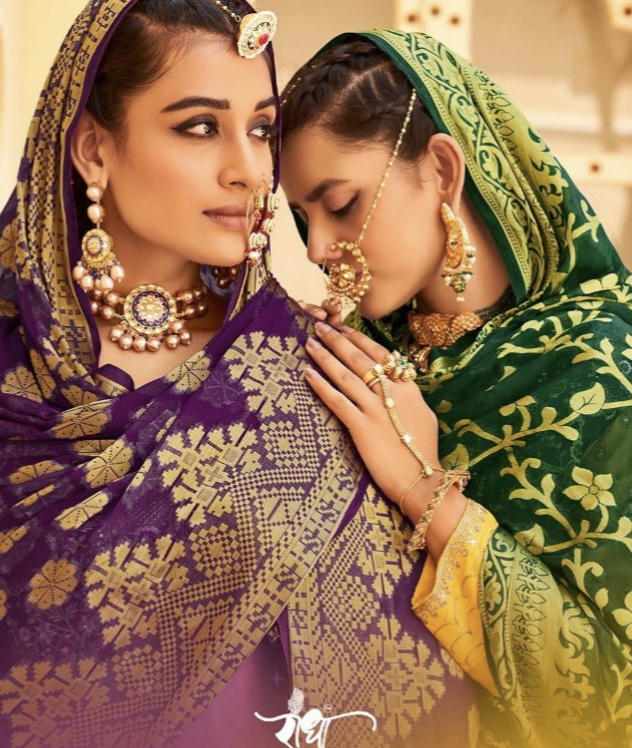 Prem Leela By Radha Trendz Designer Georgette Suit Wholesale Supplier Traders In Surat