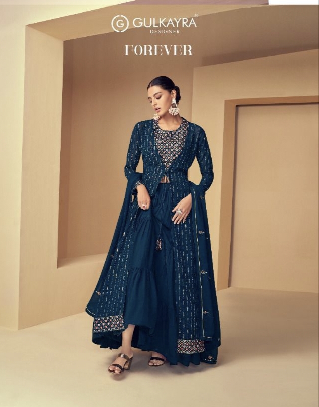 Forever By Gulkayra Designer Georgette Suit Wholesale Supplier Traders In Surat