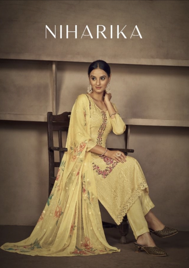 Niharika By Karma Trendz Pure Suit Wholesale Supplier Traders In Surat