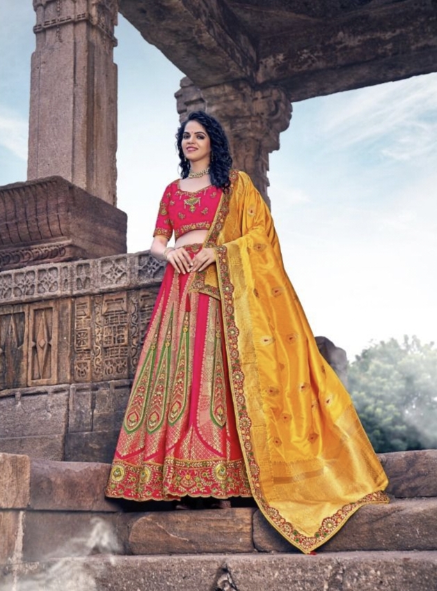 Prerna Silk Corporation Series 1701 To 1710 Heavy Lehenga Choli Party Wear Collection Single And Set...