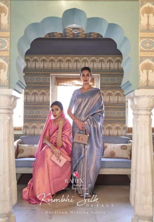 Kumbhi Silk By Rajtex Saree Designer Silk Saree Single And Set Stockiest And Supplier From Surat