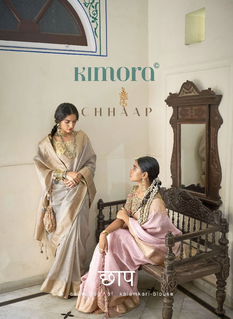 Chaap By Kimora Fashion Designer Organza Silk Saree Dealer From Surat