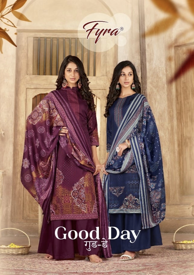 Good Day By Fyra Designing Hub By Alok Suit Pure Cotton Suit Wholesale Suppliers In India