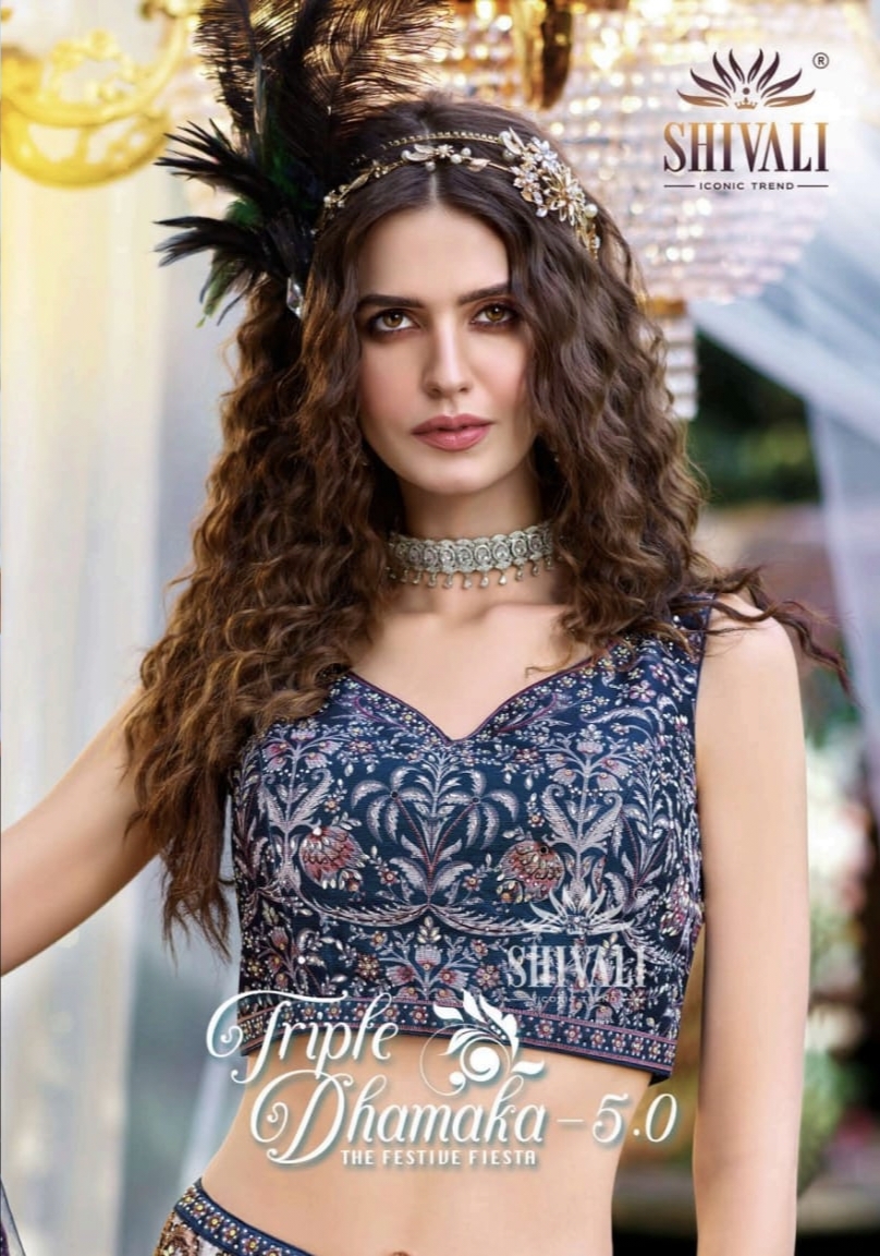 Triple Dhamaka Vol 5.0 By Shivali Weding Readymade Lehengas