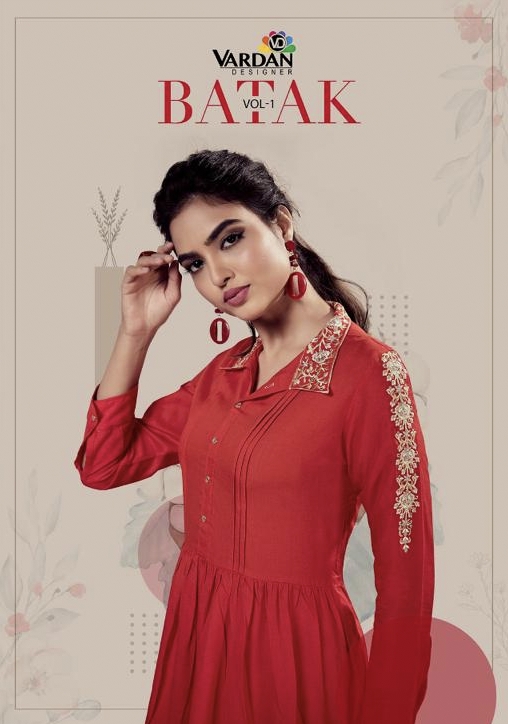 Vardan Designer New Design Short Tops Catalog Launch Batak