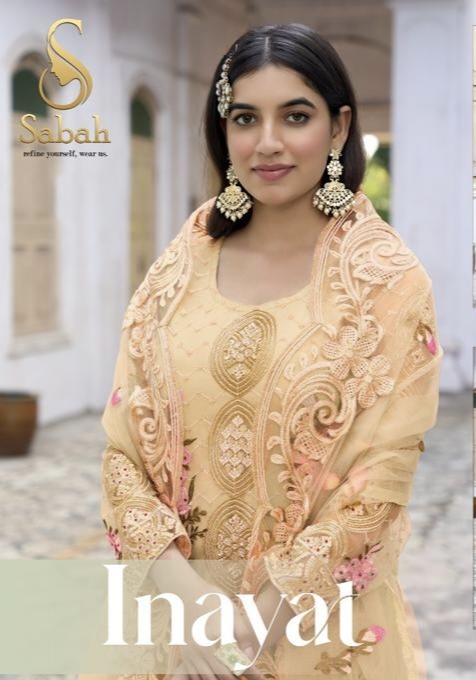Inayat By Sabah Heavy Georgette Suit Single Avilable