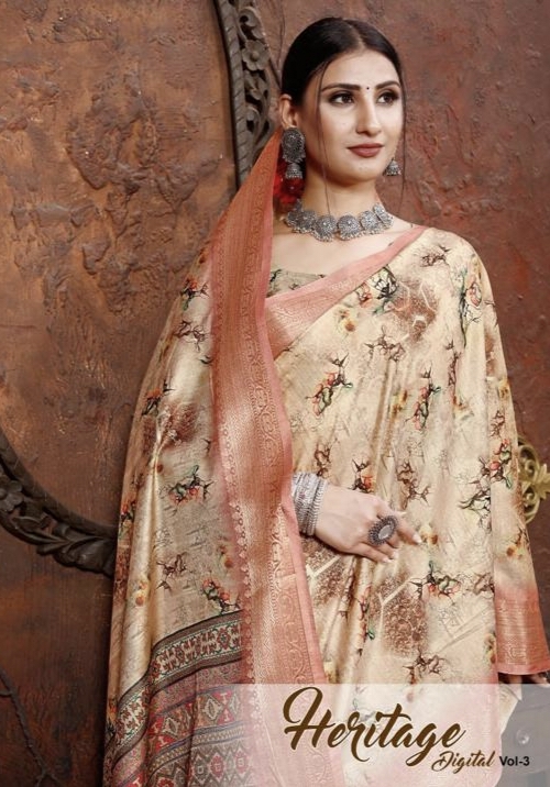 Heritage Digital Vol 3 By Mintorsi Saree