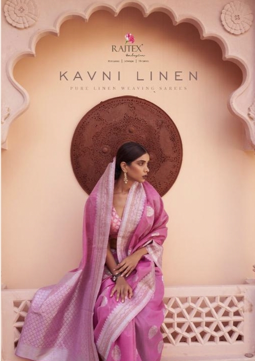 Kavni Linen Series 217001 To 217006 By Rajtex