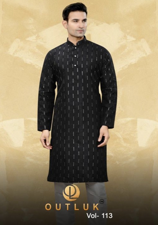 Outluk Vol 113 By Outluk New Design In Sequence Work Kurta Pajama