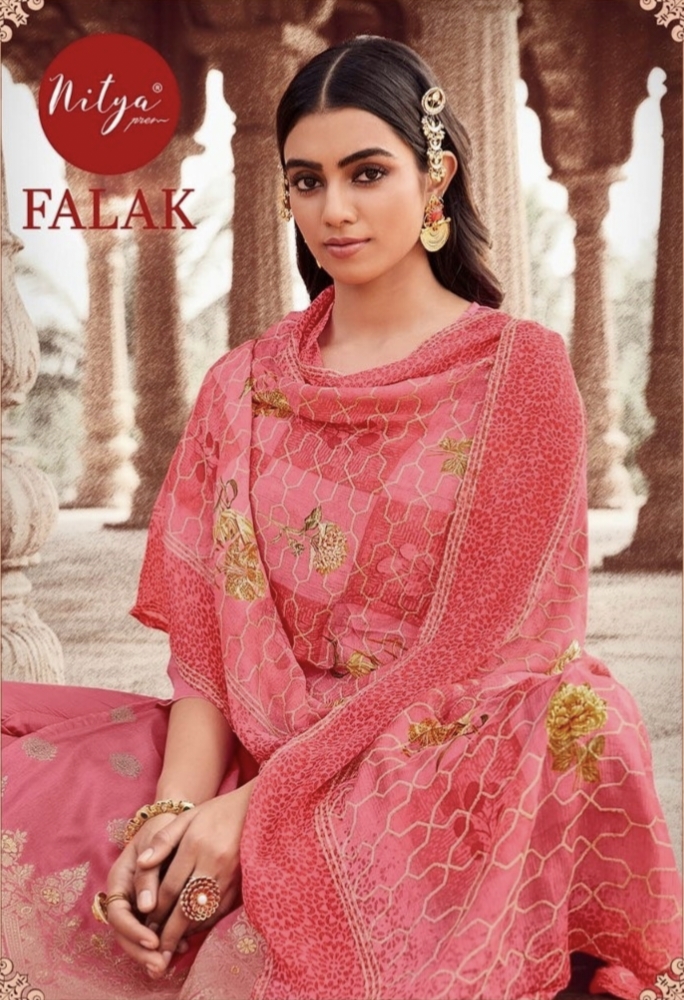 Lt Nitya Falak Designer Jacquard Suits