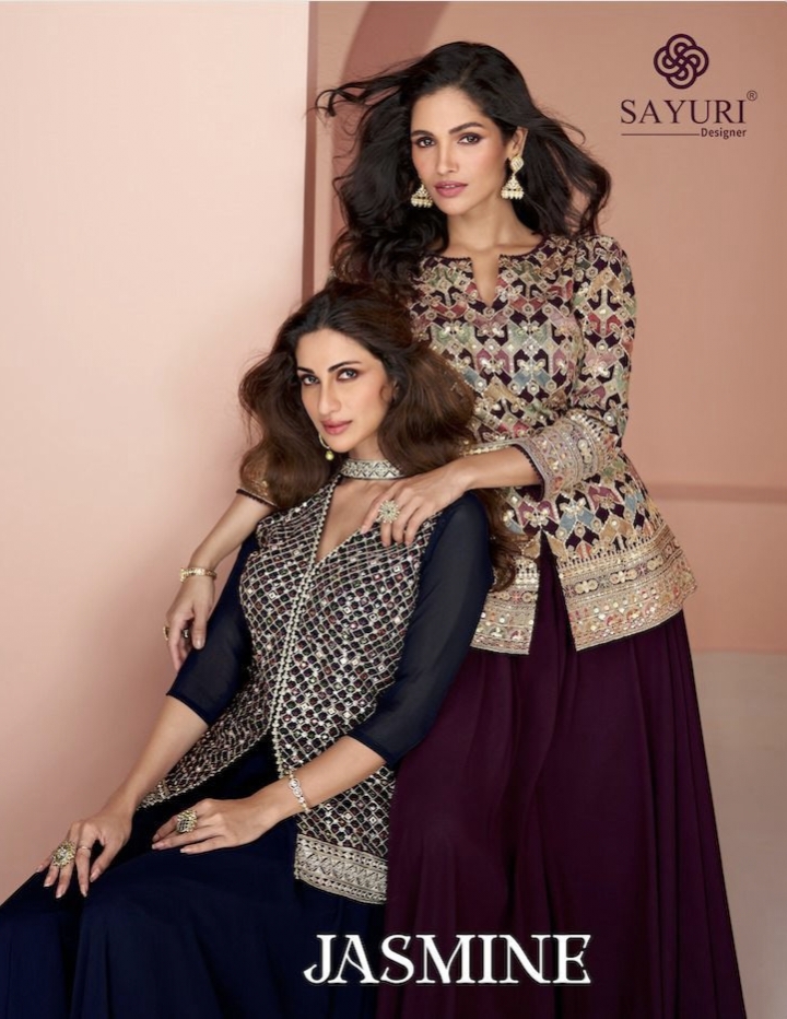 Sayuri Designer New Design Jasmine Stylish Exclusive Collection Manufacturer Surat