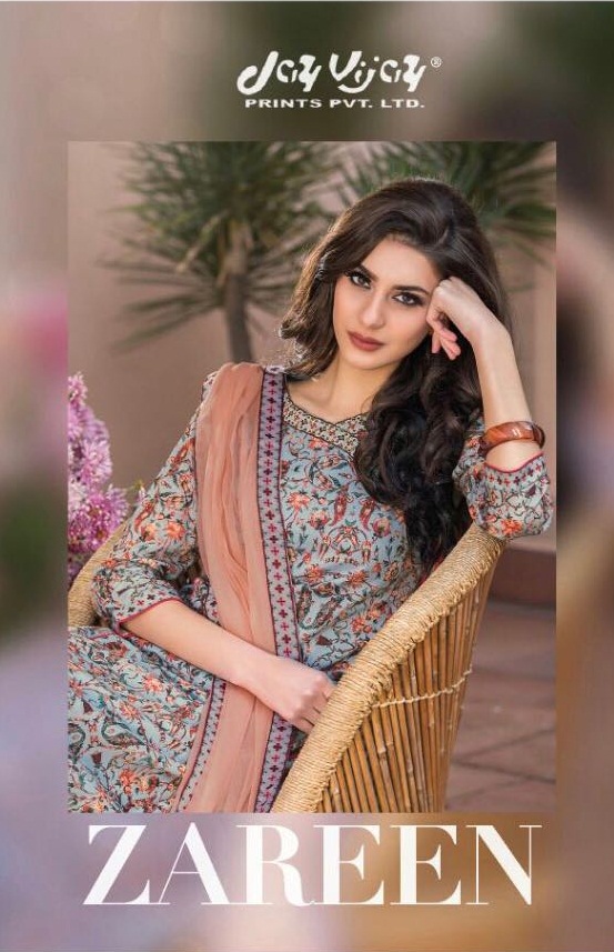 Jay Vijay Zareen 3901 Series Coton Digital Print Salwar Suit