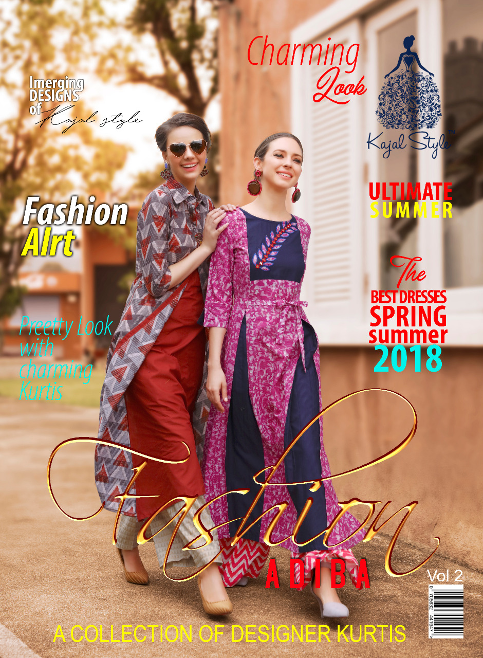 Kajal Style F Adiba Vol 2 2001 Series Doriya Cotton Kurties