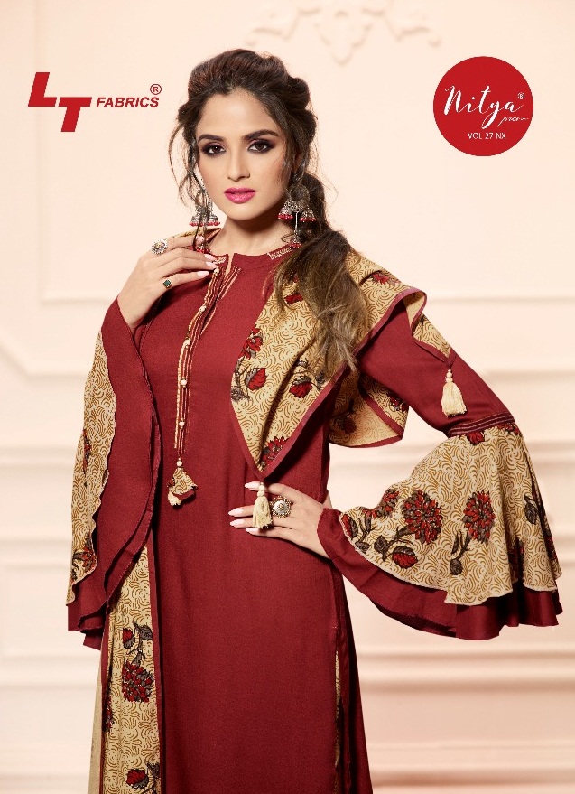 Lt Nitya Vol 27 Nx 2701 Series Designer Kurti Dealer Surat