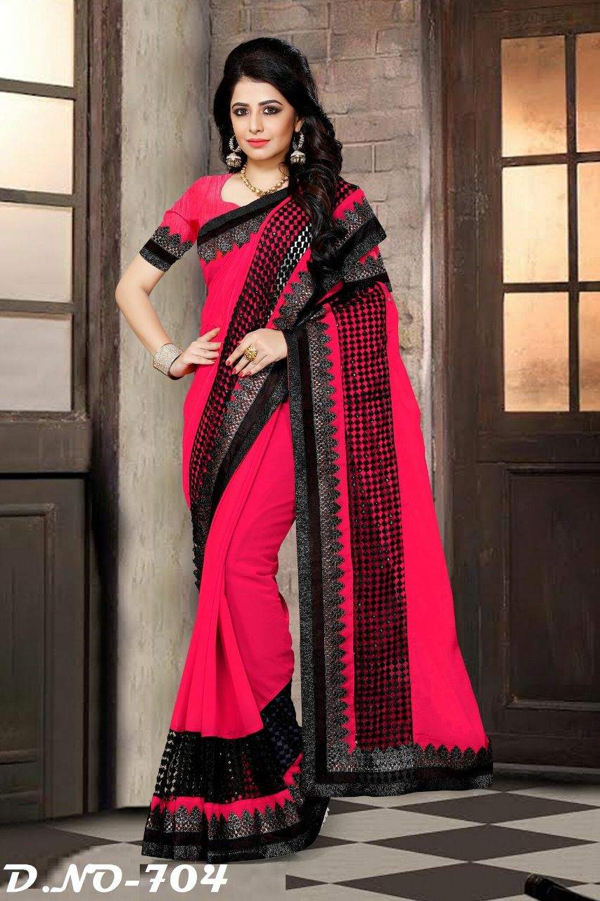 Lady S Ethnic Ishitaa 701 To 712 Series Party Wear Saree