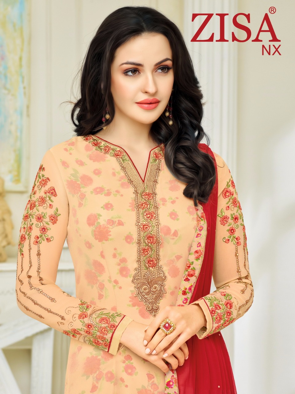 Meera Trendz Zisa Nx 9022 Series Georgete Digital Print Suit