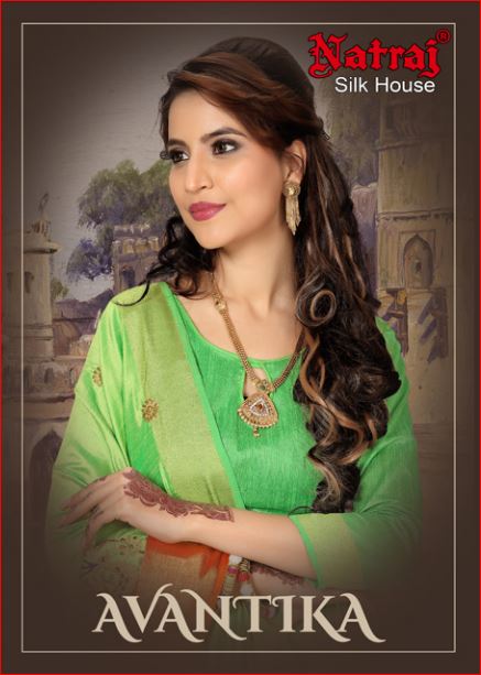Natraj Avantika 16001 Series Fancy Sana Silk Sarees Dealer