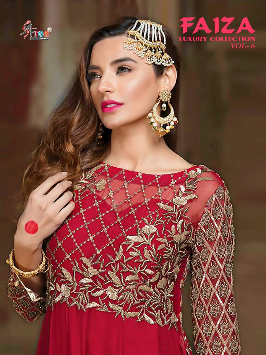 Shree Fabs Faiza Luxury Collection Vol 6 1141 Series Suits