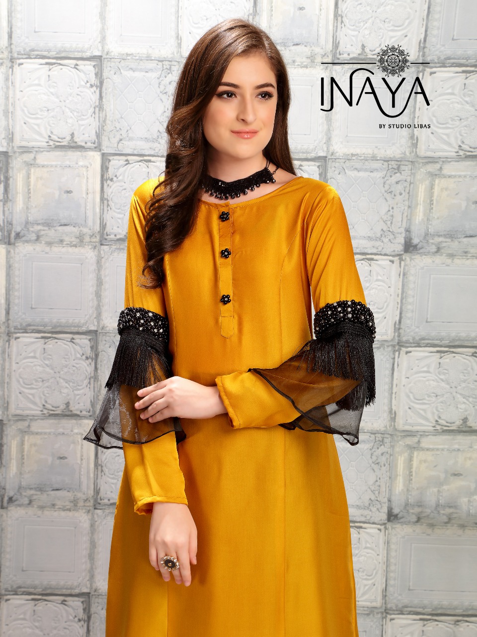 Studio Libas Inaya Luxury Pret Collection 3 Part 2 Designer Tunic And Pant Colletion