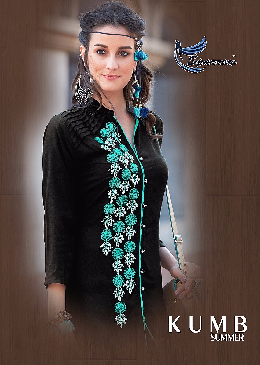 Sparrow Kumb Summar 1178 Series Reyon Kurti Collection Surat