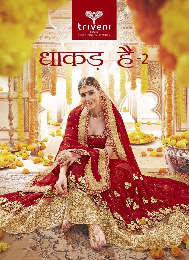 Triveni Dhakad Hai 2 1117 To 1124 Series Party Wear Saree