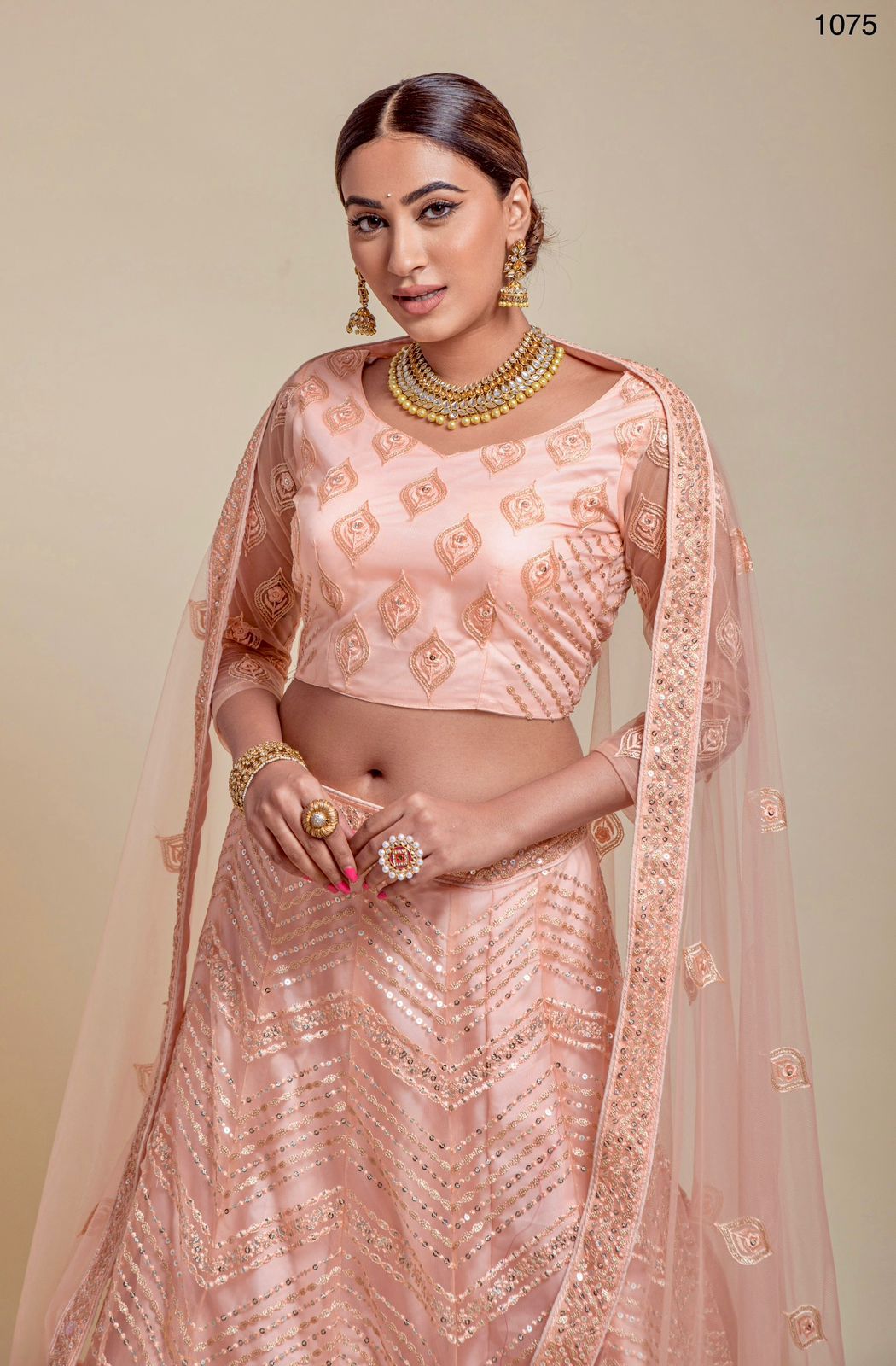 Design 1075 Partywear Lehenga