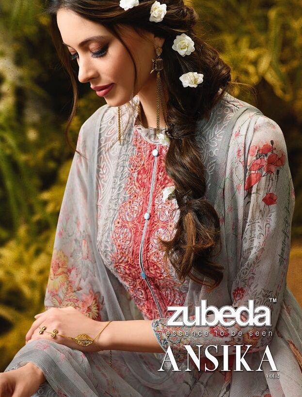 Zuebda Ansika Vol 2 801 To 809 Series Georgete Digital Suits