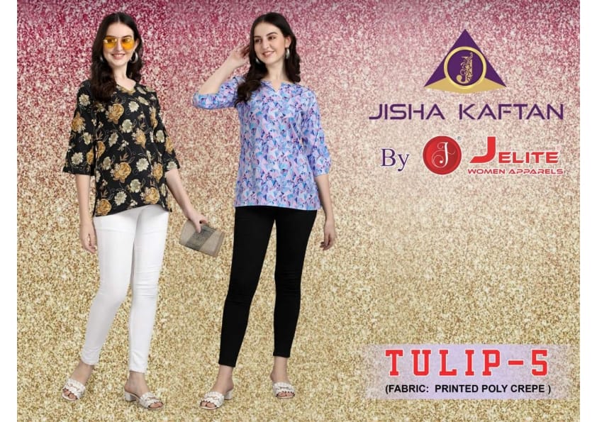 Tulip Vol 5 By Jelite Short Top Wholesaler Supplier From Surat