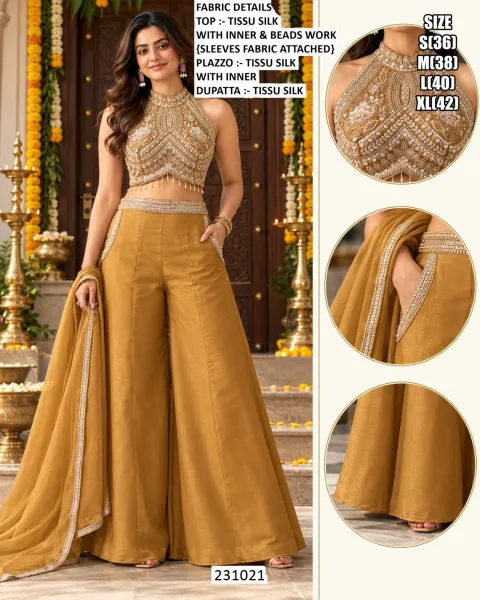 Step Into Festive Elegance With This Beautiful Collection Of Designer Palazzo Sets