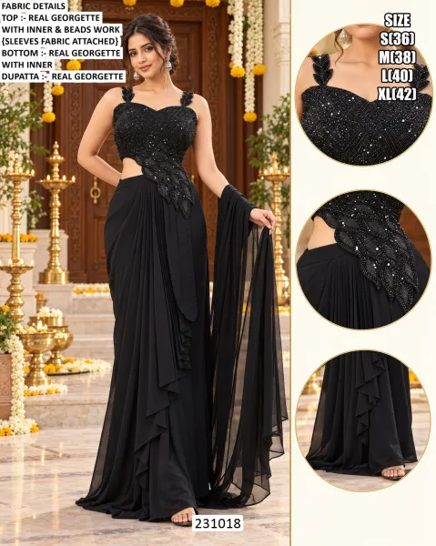 This Beautiful Collection Of Designer Indo-Western Outfits, Stylish Palazzo Sets